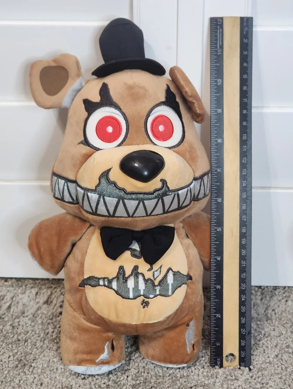 Five Nights At Freddy's Plush Lot, Nightmare Freddy/Bonnie, Reversible FNAF Set